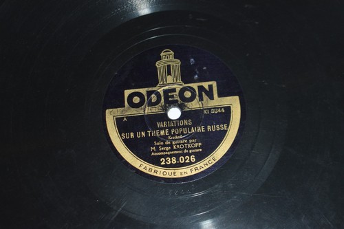 Tours rpm odeon - 78,