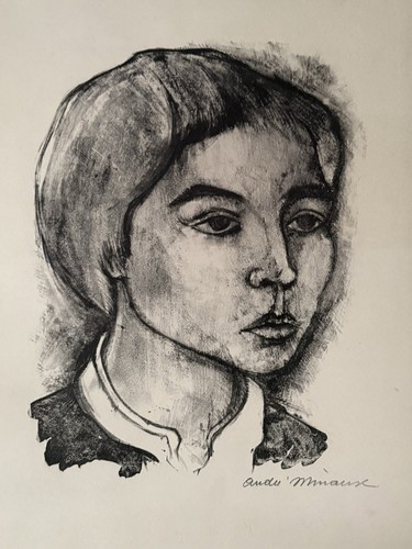 André minaux lithographie - andré,