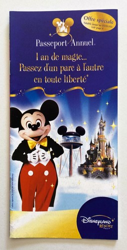 Disneyland paris brochure - disneyland,