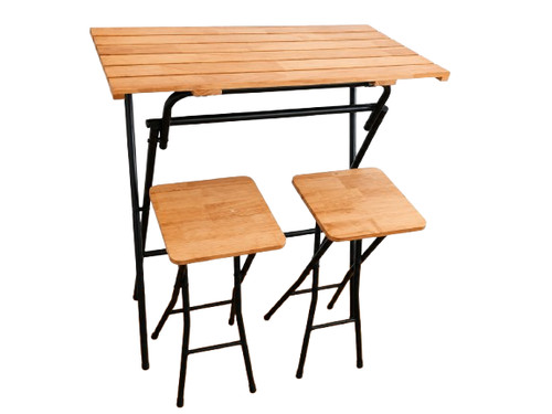 Table haute pliante - table,