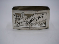 BEAU ROND DE SERVIETTE ARGENT