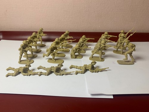 Lot soldats americains - 20,