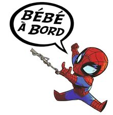 Sticker BÉBÉ A BORD ! Spiderman...