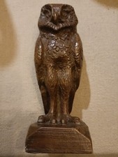 Sculpture Chouette Grand Duc