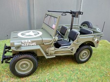 Jeep militaire US, Normandie D-Day 80eme anniversaire,Norev ,1/18, 18cm,neuve