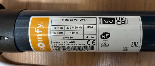 Moteur volet roulant somfy - roulant,