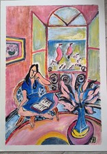 Tableau Huile signé "Vue sur