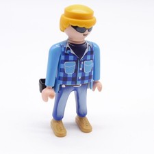 45778 Playmobil Homme Bleu