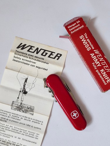 Couteau suisse ancien wenger - couteau,