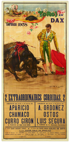 Affiche poster corrida - poster, dax