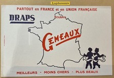 Buvard Pub Publicitaire Drap Gémeaux