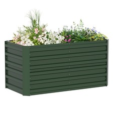 Lit Surélevé de Jardin Acier