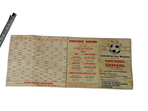 Ancien calendrier football - ancien,