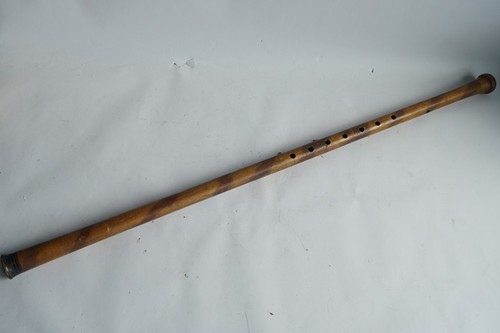 Ancienne flûte bois kaval - flûte,