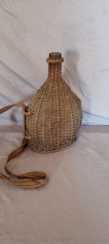 Ancien flacon gourde eau - flacon, ou