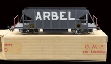 Train  échelle O - G.M.P. WAGON ARBEL / jouet ancien