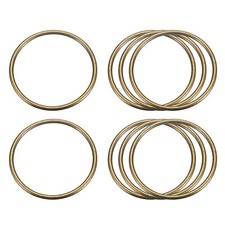 Boucle Anneau Métal , 8pcs 50mm(1.97") Polyvalent Non soudé Sac Création Bronzé