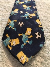 Cravate polyester The Simpsons