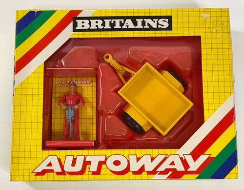 Britains autoway mini trailer - britains,