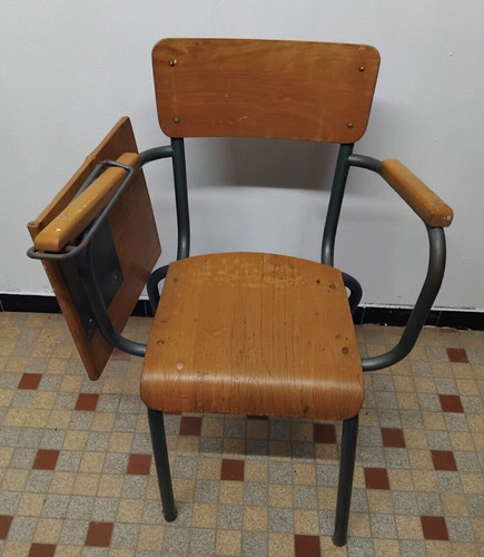 Ancienne chaise écolier - ancienne, d'écolier