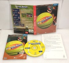 Virtua Tennis SEGA Professionnal Tennis Jeu PC DVD Rom Fr Complet Bon État 