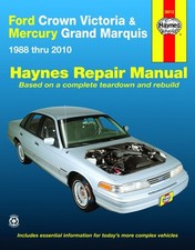 Crown Victoria Grand Marquis 88-11 Revue technique Haynes FORD MERCURY Anglais 