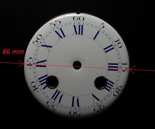 Antique beau cadran bombé - cadran,