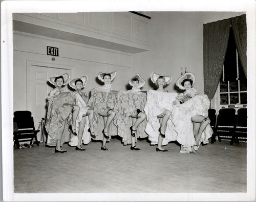 1950s can dancers - 1950s, can-can