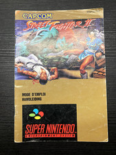 NOTICE SEULE Street Fighter II 2 Super Nintendo SNES