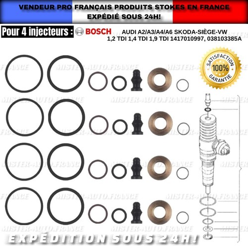 Kit joint injecteur bosch - injecteur,