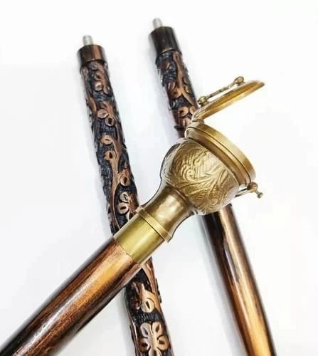 Ancien bâton marche en - marche,