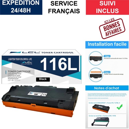 Lcl d116l noir - d116l, de