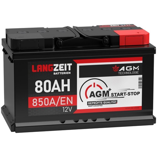 Langzeit batterie voiture agm - batterie,