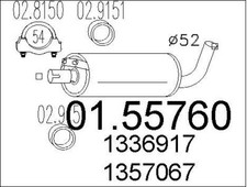 SILENCIEUX INTERMéDIAIRE