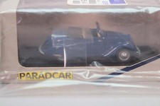 LK683 PARADCAR 086 1/43 1:43 Voiture Peugeot 202 cabriolet 1938 bleu