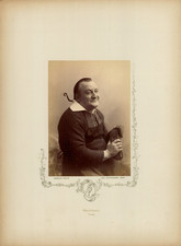 Harald Paetz, Theatre, Holberg, Barsenstuen, Troels vintage albumen printHar
