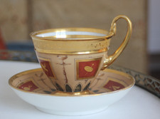 Tasse litron et sa sous-tasse