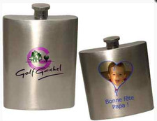 Flasque acier inox - flasque,
