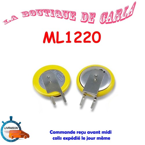 Pile bouton bios - cmos, ml1220