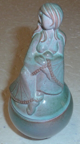 Beau pot couverte style art - couverte,