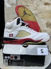 Nike Air Jordan 5 Retro Fire Red'2006 Sz 45 eu  11 us AJV Rare Ds Vert Good Cond