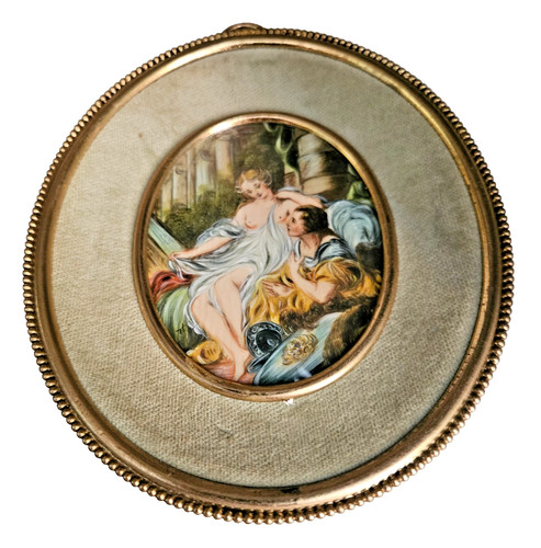 Ancien cadre peinture - ancien,