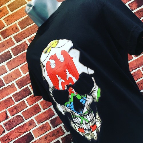 Tshirt nissa skull supporter - nissa,