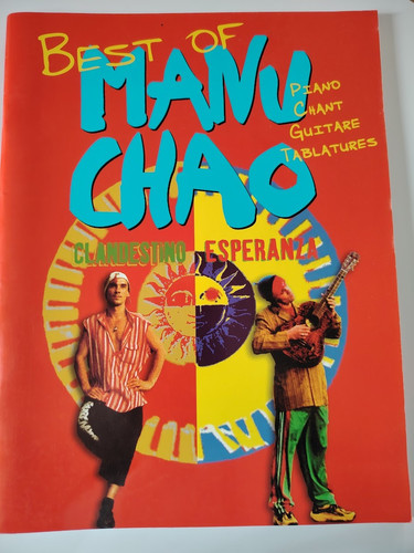 Manu chao partitions piano - manu,