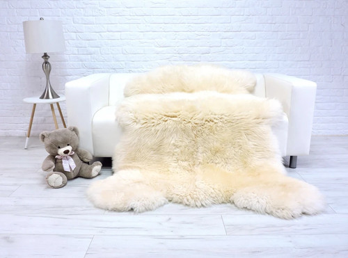 Blanc ours tapis - blanc,
