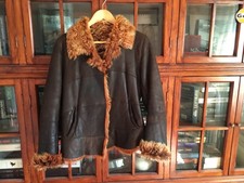 VESTE VINTAGE EN CUIR D AGNEAU