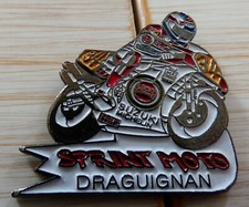 RARE PIN'S MOTO 500 KEVIN SCHWANTZ SUZUKI LUCKY STRIKE MICHELIN DRAGUIGNAN