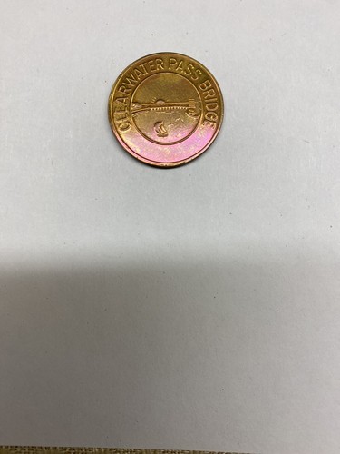 Clearwater pass bridge token - pass,