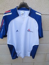 Maillot handball FRANCE ADIDAS blanc karaboué daouda shirt S