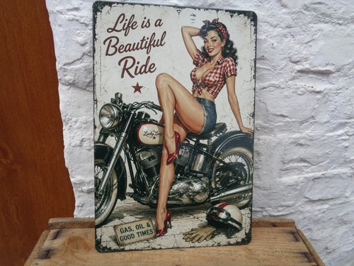 Tole metal moto pin - pin, up